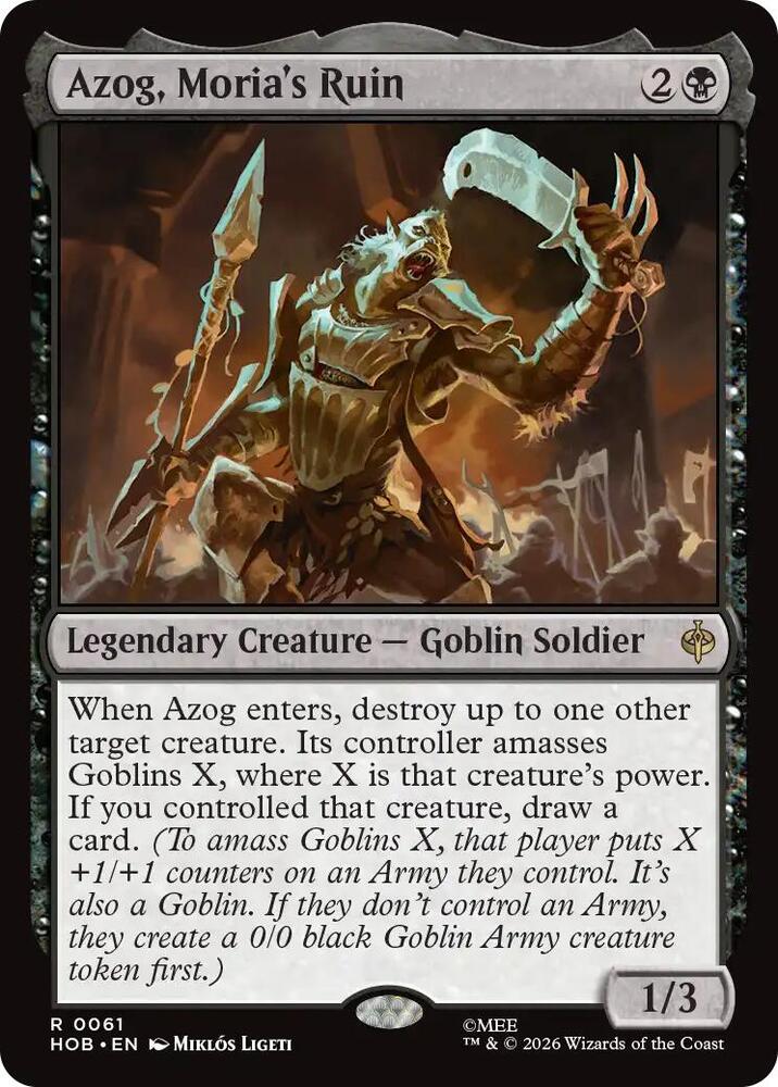 Azog, Moria's Ruin 61 (The Hobbit)