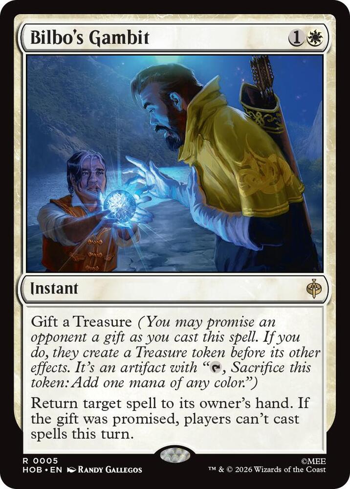 Bilbo's Gambit 5 (The Hobbit) - Foil