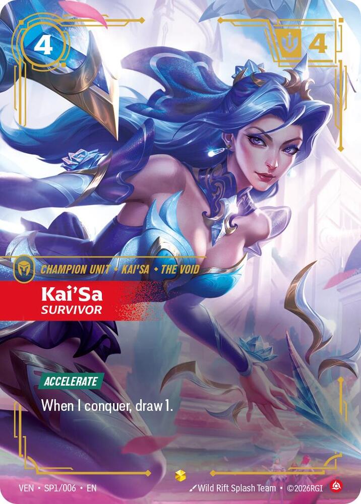Kai'Sa - Survivor SP1/006 (Vendetta) - Foil