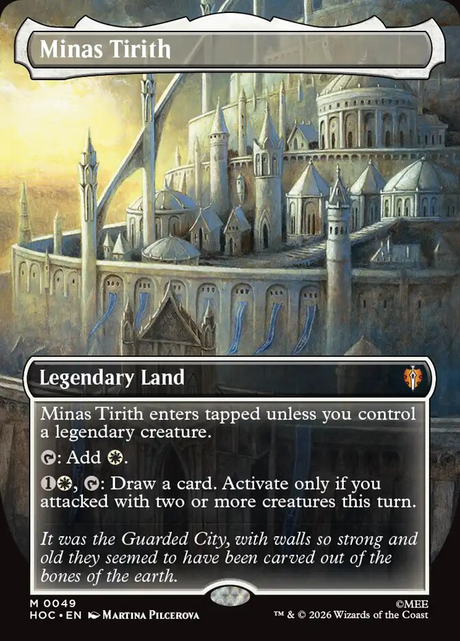 Minas Tirith 49 (The Hobbit: Eternal-Legal) - Borderless