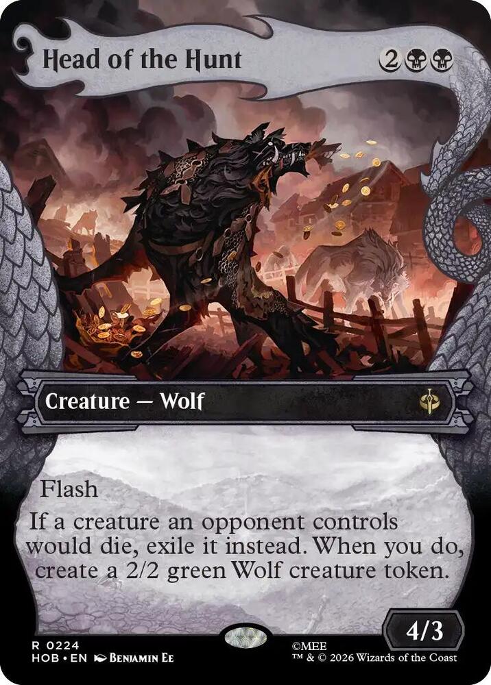 Head of the Hunt 224 (The Hobbit) - Showcase Foil