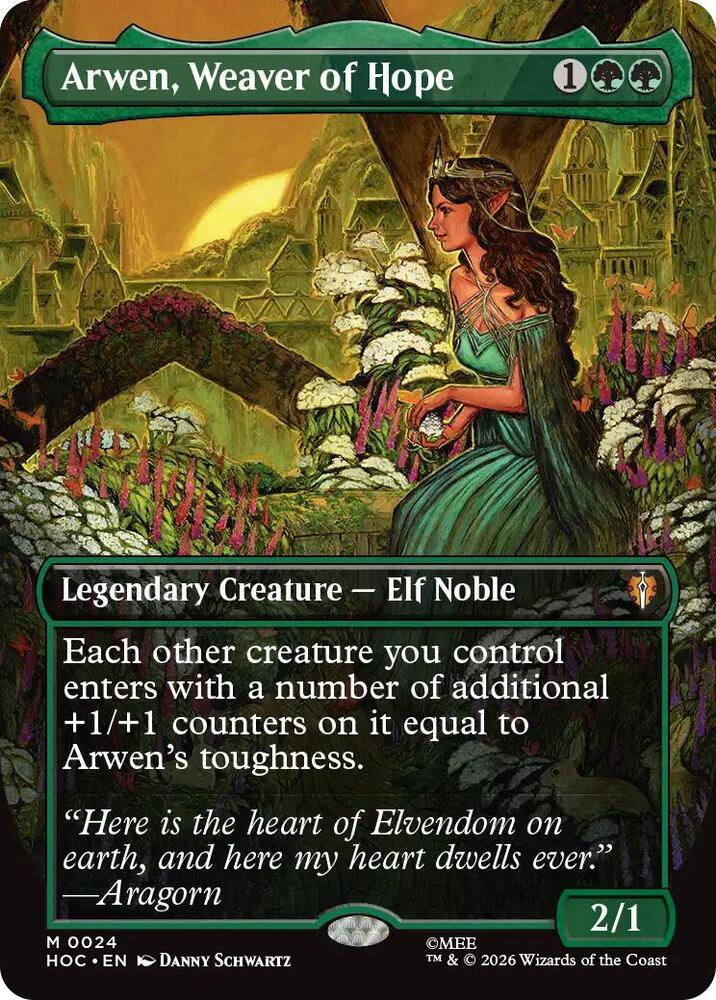 Arwen, Weaver of Hope 24 (The Hobbit: Eternal-Legal) - Borderless