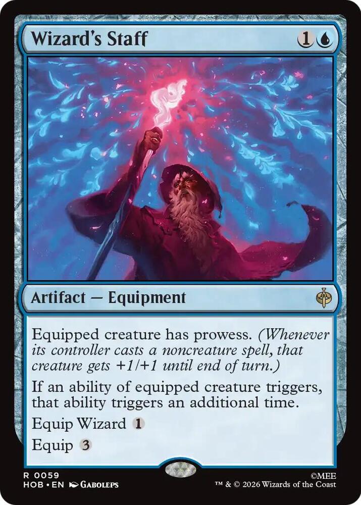 Wizard's Staff 59 (The Hobbit) - Foil