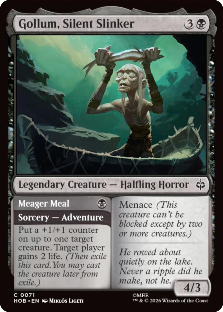Gollum, Silent Slinker 71 (The Hobbit) - Foil
