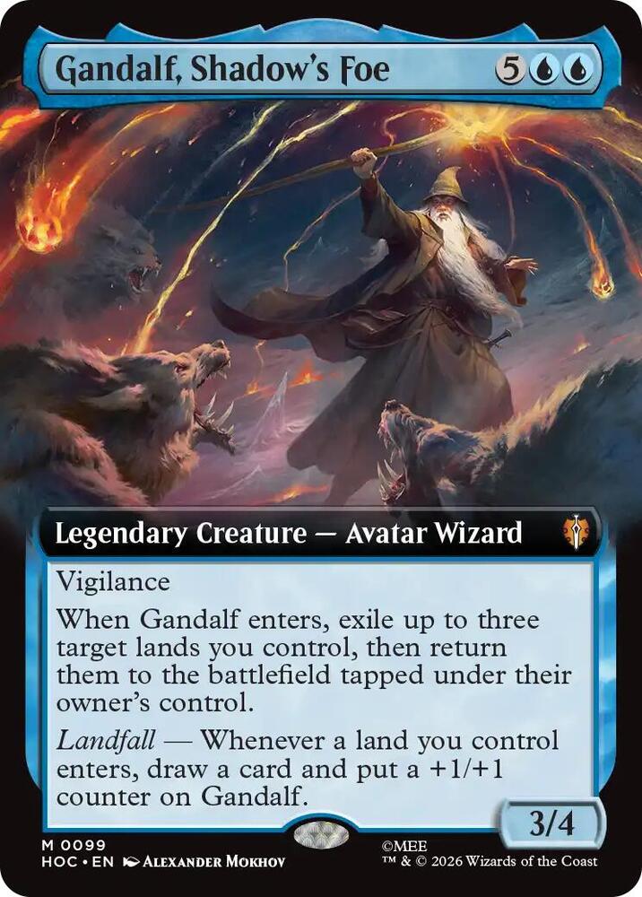 Gandalf, Shadow's Foe 99 (The Hobbit: Eternal-Legal) - Extended Art