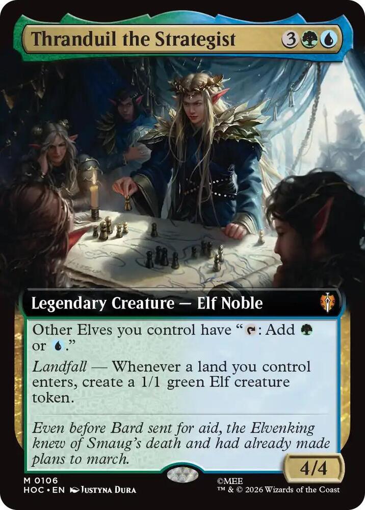Thranduil the Strategist 106 (The Hobbit: Eternal-Legal) - Extended Art