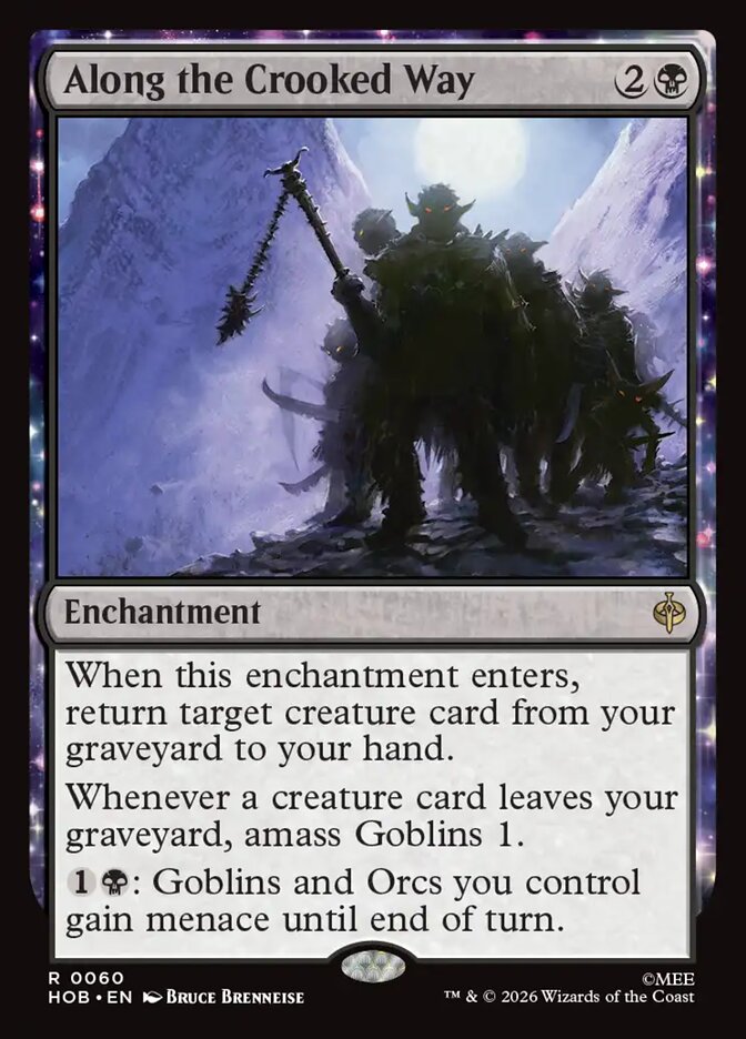 Along the Crooked Way 60 (The Hobbit) - Foil