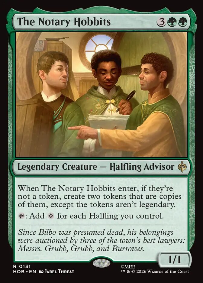 The Notary Hobbits 131 (The Hobbit) - Foil