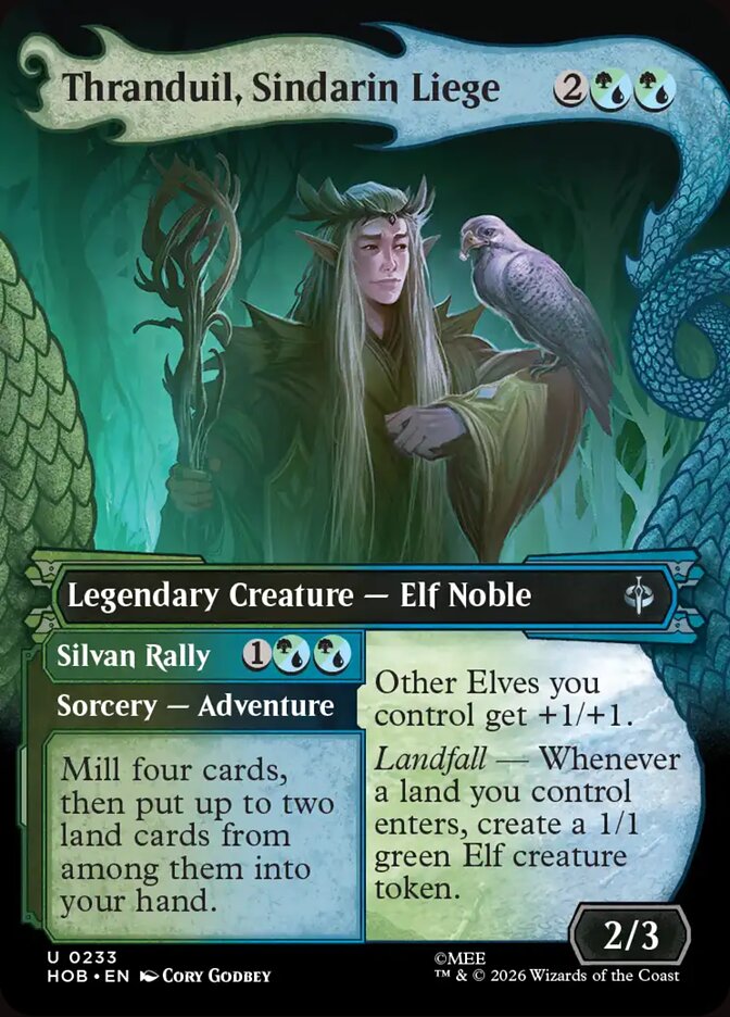 Thranduil, Sindarin Liege // Silvan Rally 233 (The Hobbit) - Showcase