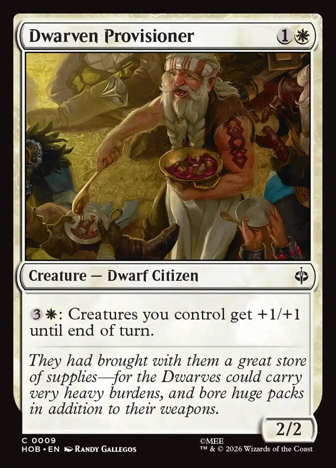 Dwarven Provisioner 9 (The Hobbit)