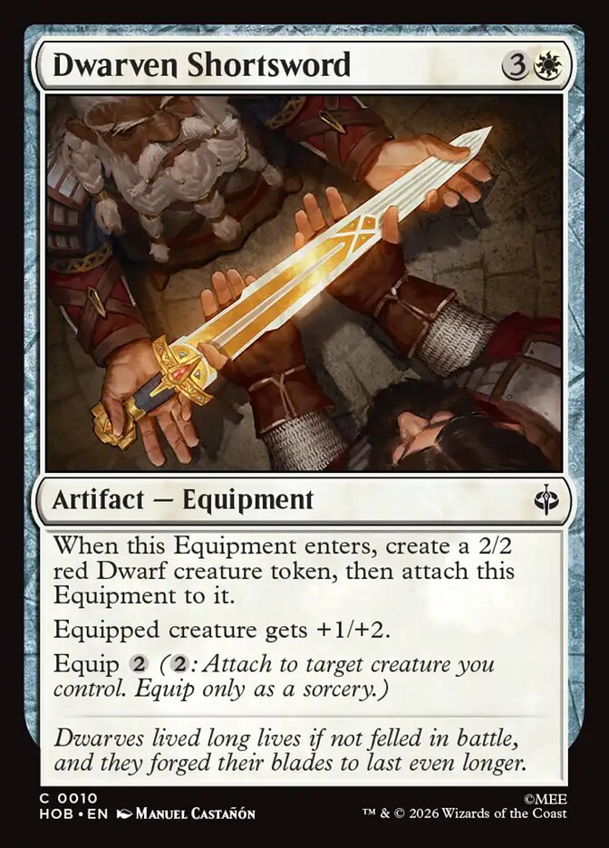 Dwarven Shortsword 10 (The Hobbit) - Foil