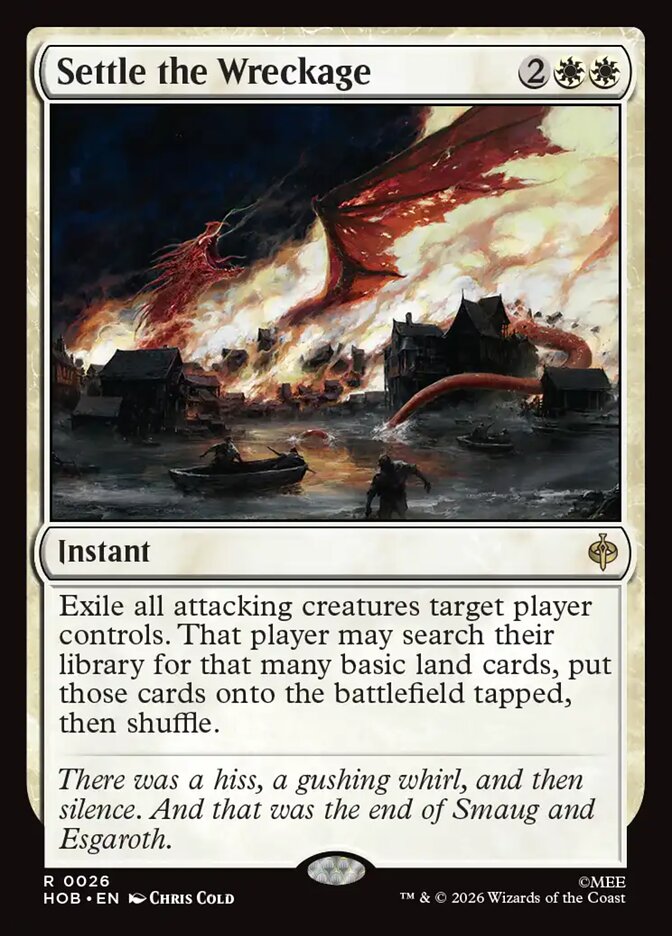 Settle the Wreckage 26 (The Hobbit) - Foil