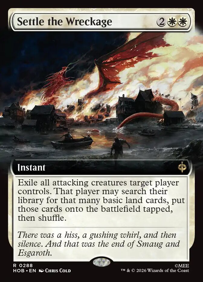 Settle the Wreckage 288 (The Hobbit) - Extended Art