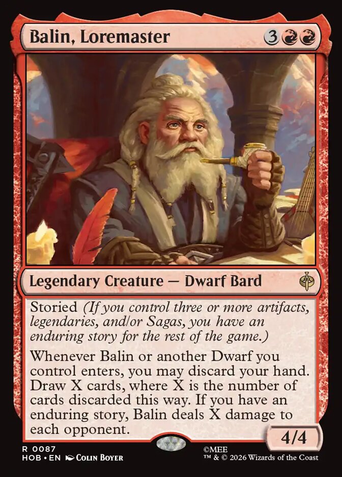 Balin, Loremaster 87 (The Hobbit) - Foil