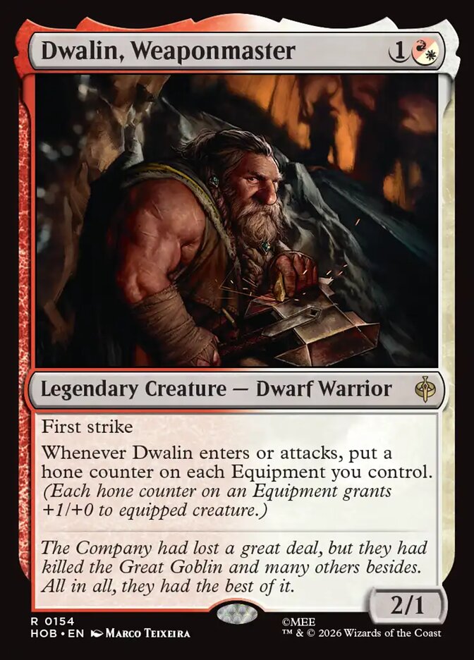 Dwalin, Weaponmaster 154 (The Hobbit) - Foil