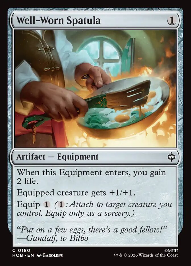 Well-Worn Spatula 180 (The Hobbit) - Foil