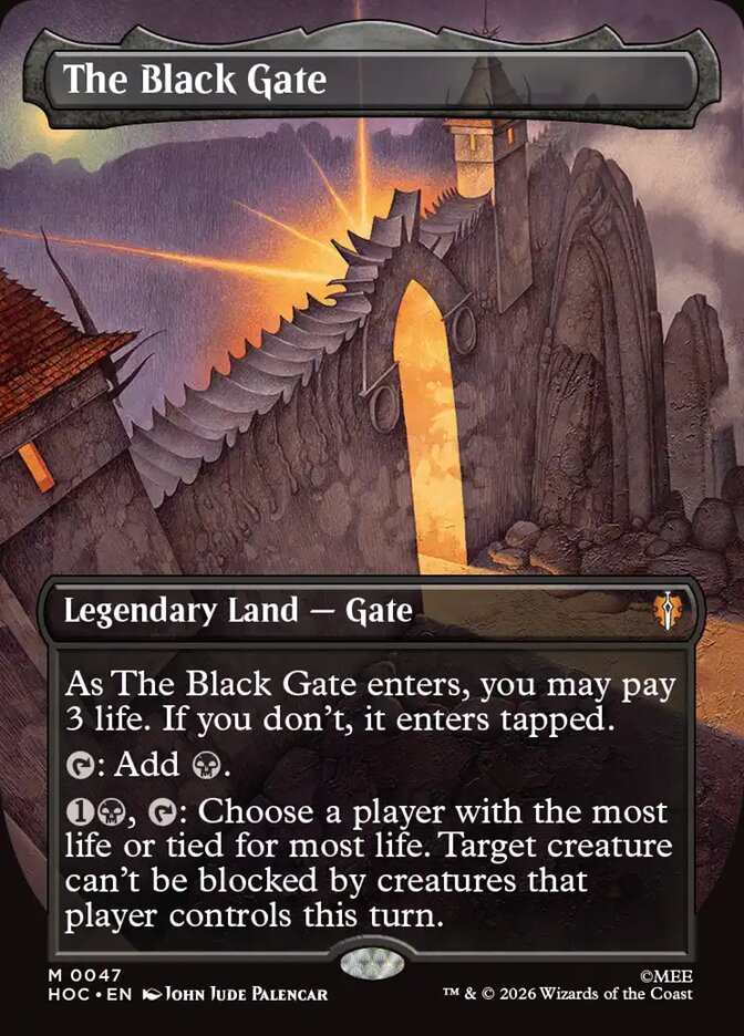 The Black Gate 47 (The Hobbit: Eternal-Legal) - Borderless