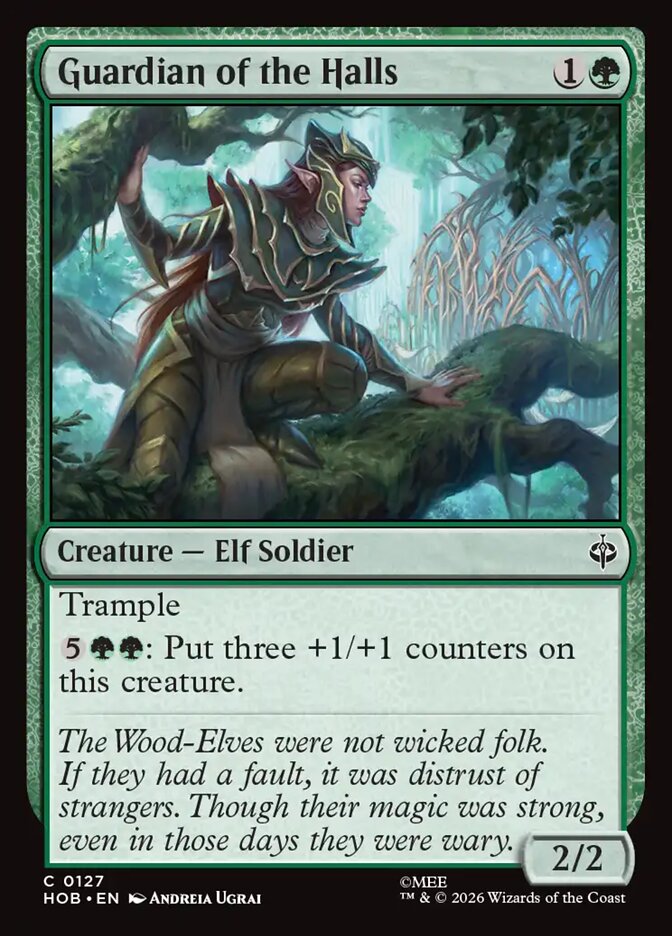 Guardian of the Halls 127 (The Hobbit) - Foil