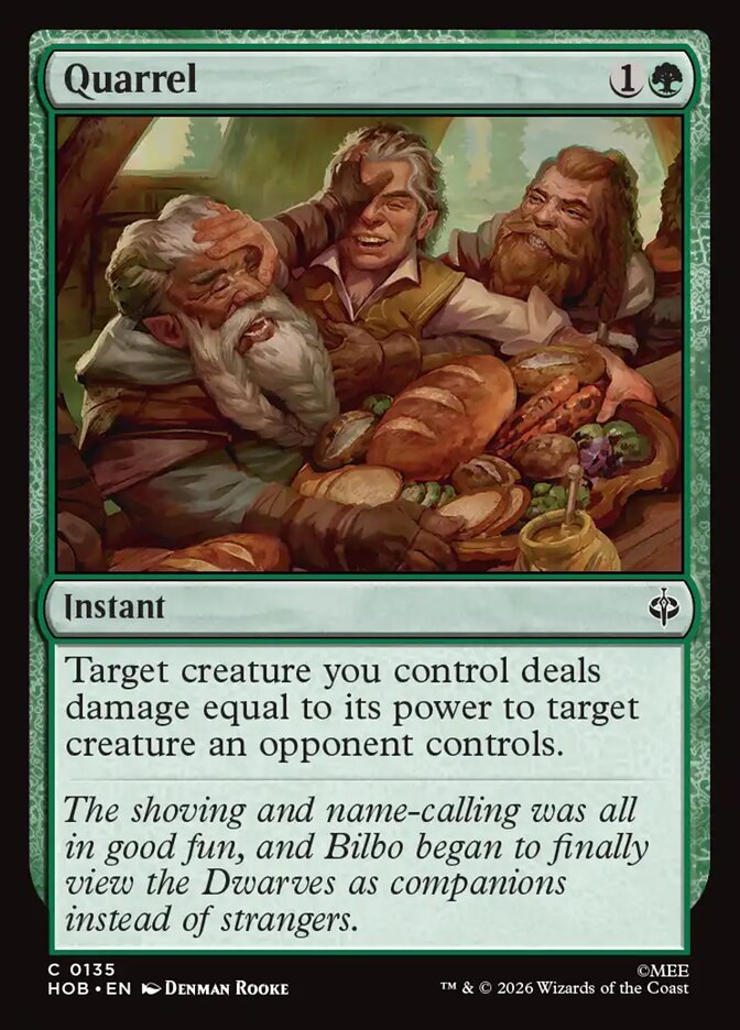 Quarrel 135 (The Hobbit) - Foil