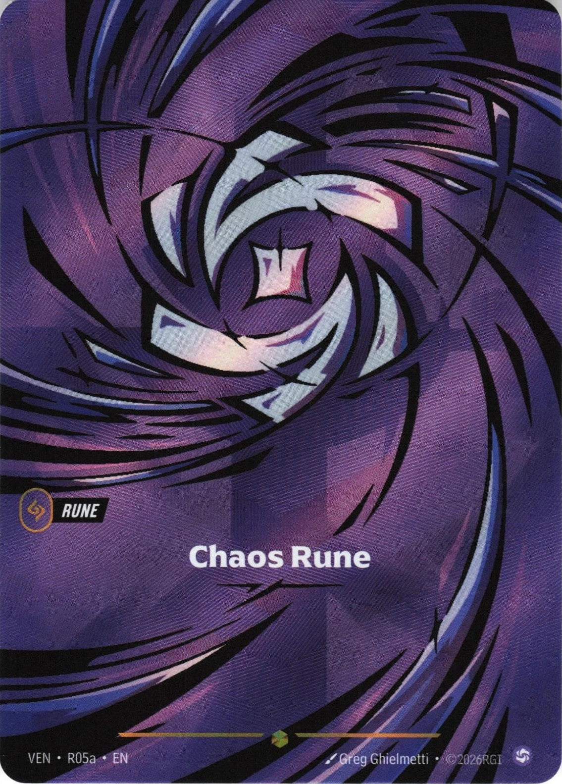 Chaos Rune R05a (Vendetta) - Foil