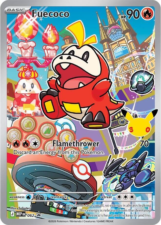Fuecoco 062 (ME: Mega Evolution Promo) - Holofoil