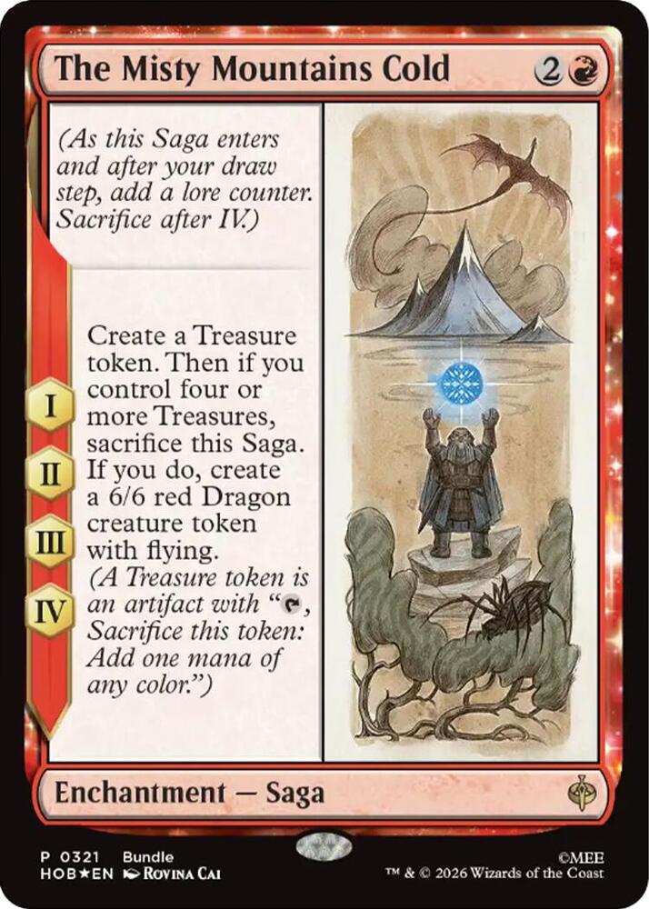 The Misty Mountain Cold 321 (Unique and Miscellaneous Promos) - Foil