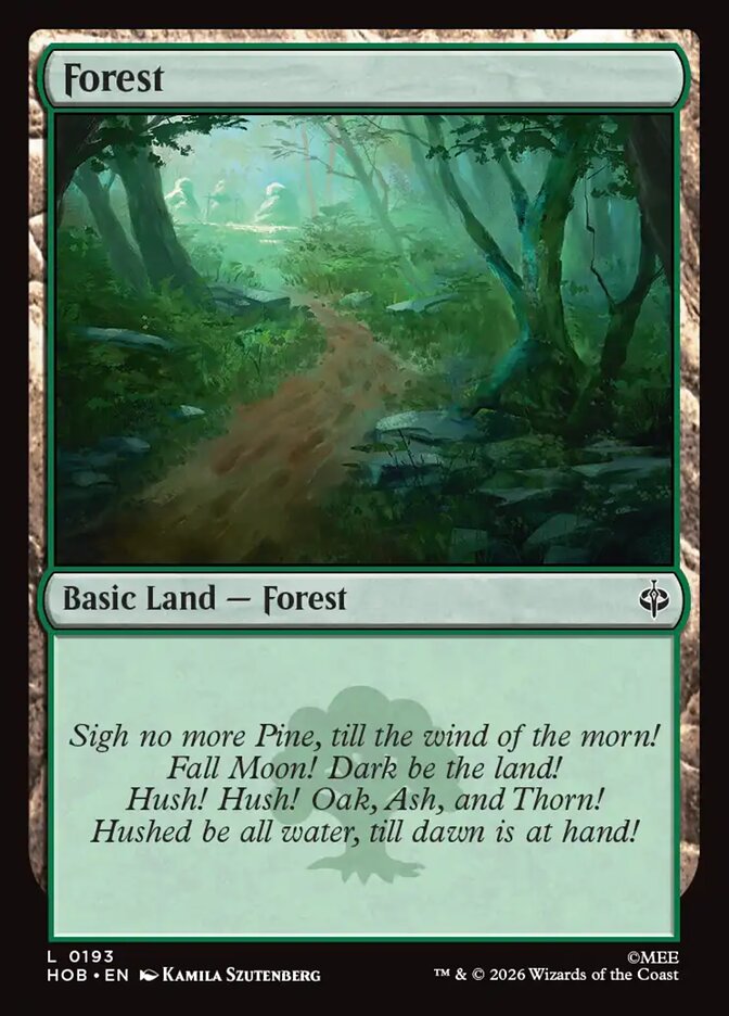 Forest 193 (The Hobbit) - Foil