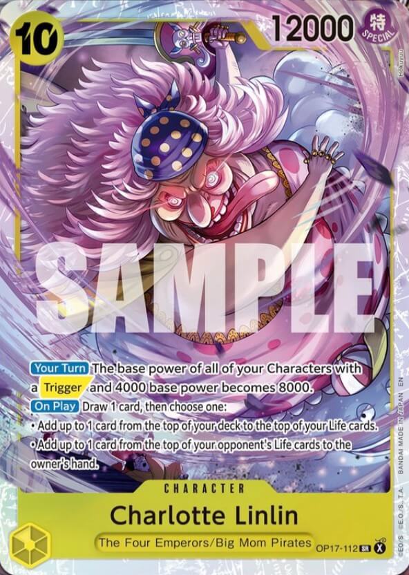 Charlotte Linlin OP17-112 (The World's Strongest Warriors) - Foil