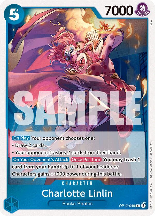 Charlotte Linlin OP17-049 (The World's Strongest Warriors) - Foil