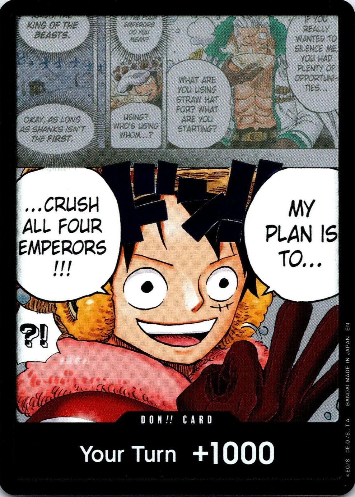 DON!! (Crush all Four Emperors) (The World's Strongest Warriors)
