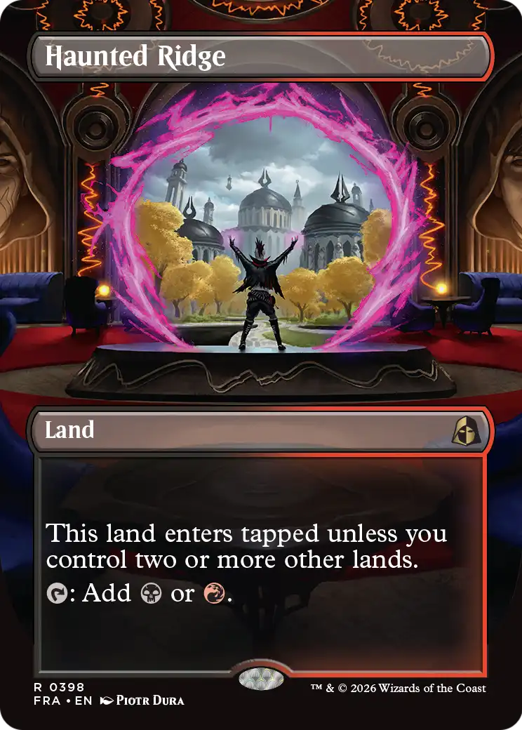 Haunted Ridge 398 (Reality Fracture) - Borderless