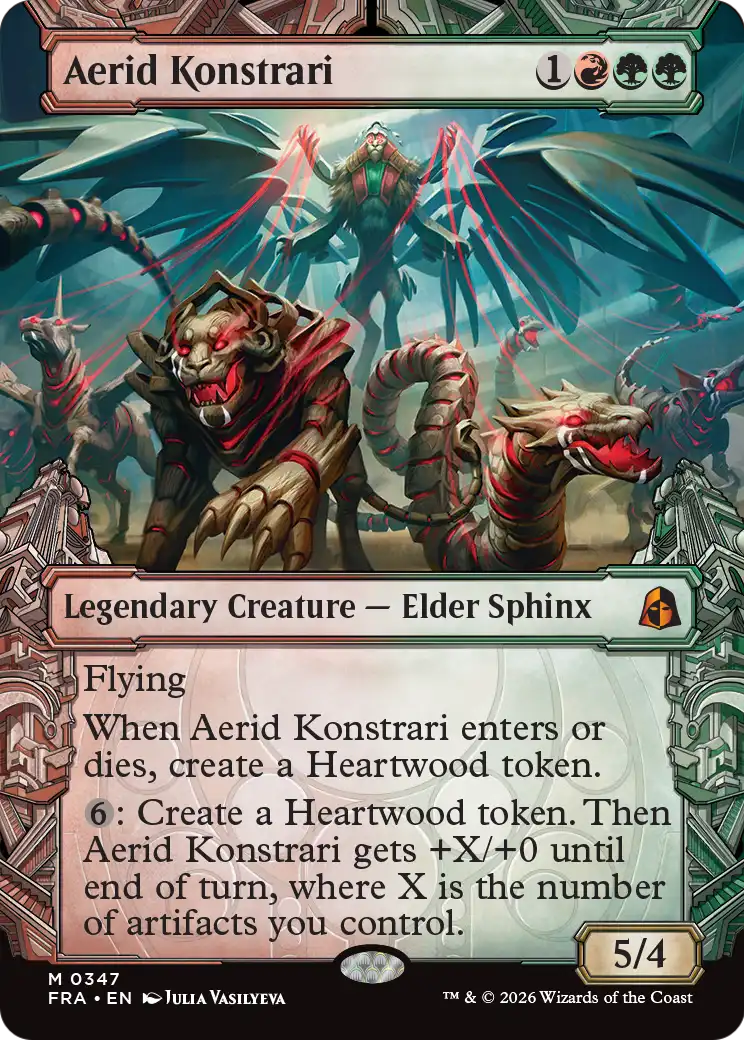 Aerid Konstrari 347 (Reality Fracture) - Showcase Foil