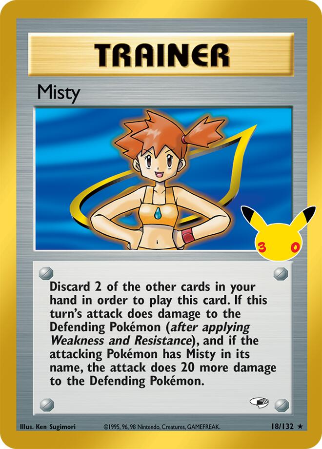 Misty 18/132 (ME: 30th Celebration Classic Collection) - Holofoil