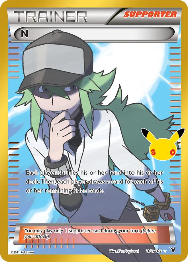 N 101/101 (ME: 30th Celebration Classic Collection) - Holofoil