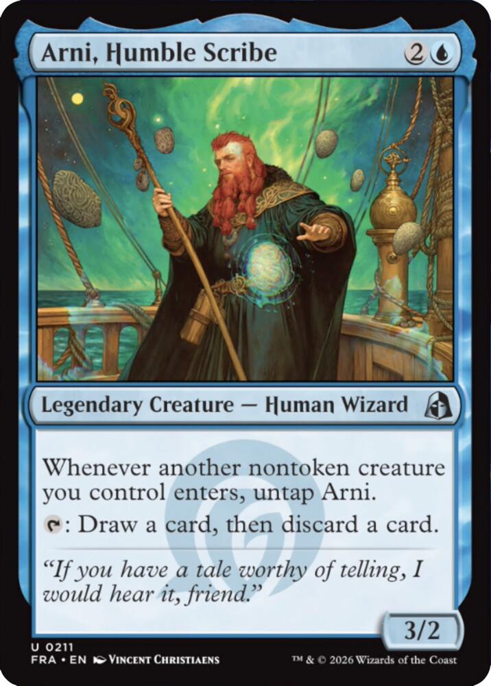Arni, Humble Scribe 211 (Reality Fracture)