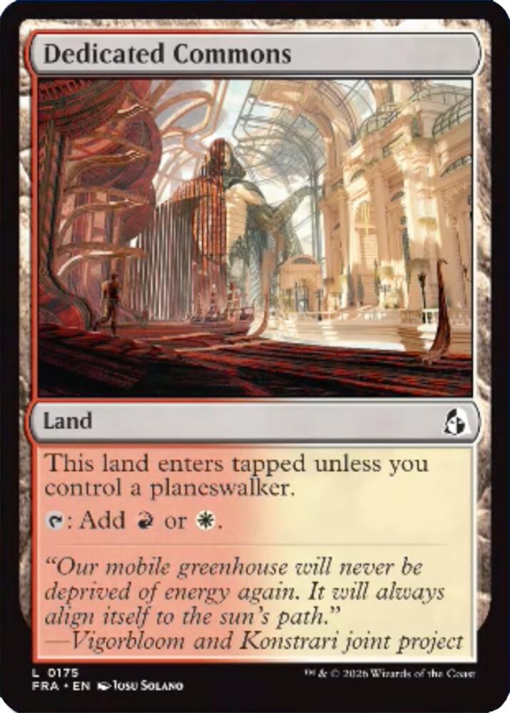 Dedicated Commons 175 (Reality Fracture) - Foil