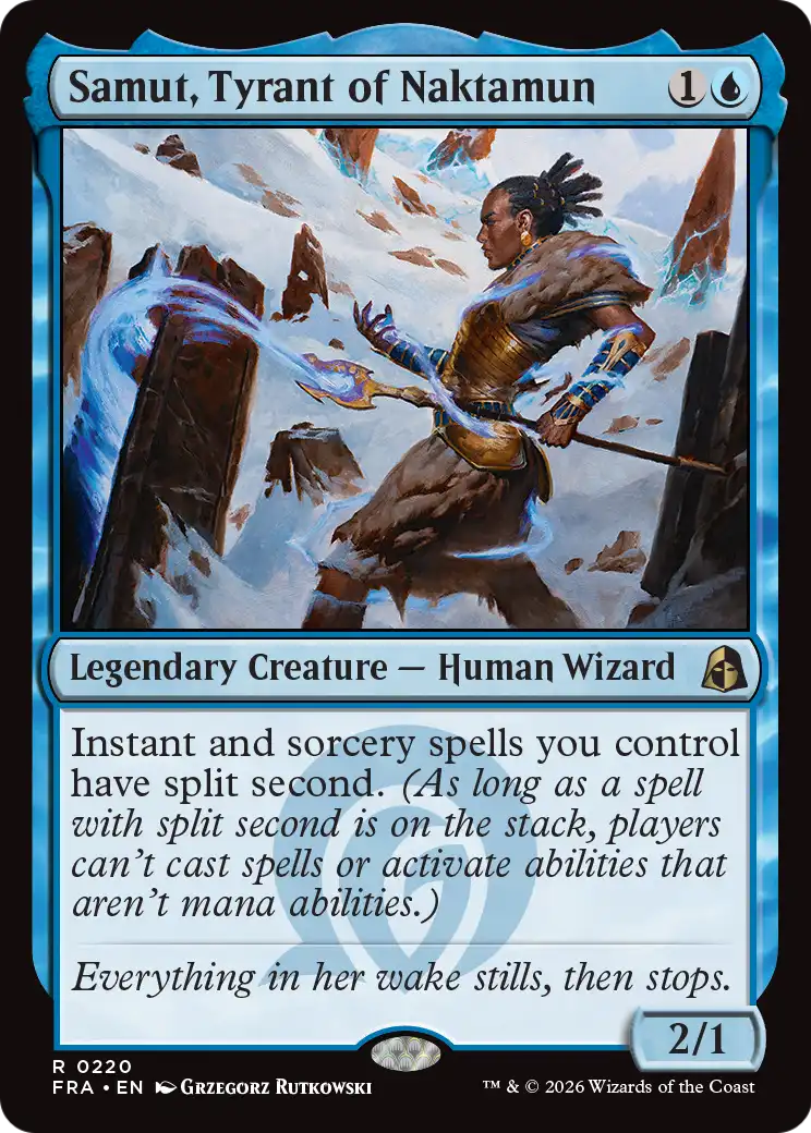 Samut, Tyrant of Naktamun 220 (Reality Fracture)