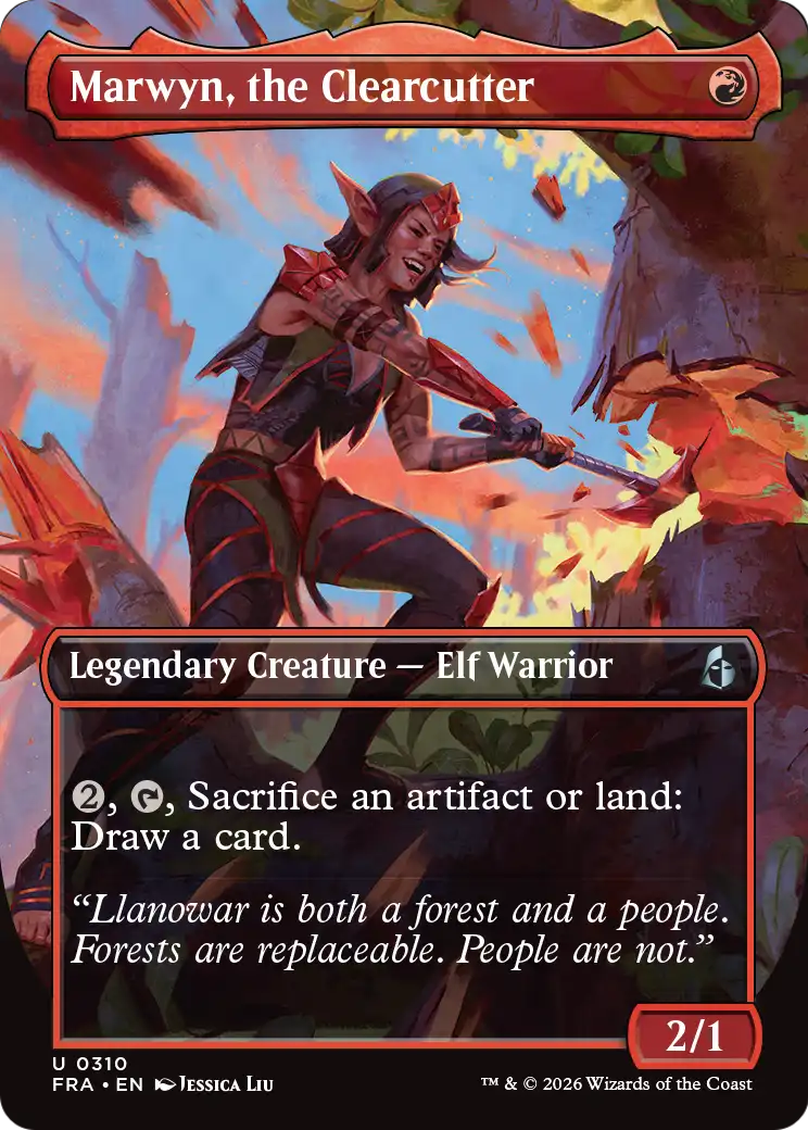 Marwyn, the Clearcutter 310 (Reality Fracture) - Borderless