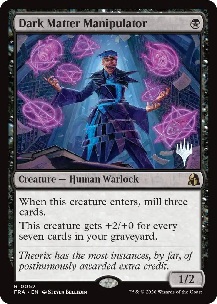 Dark Matter Manipulator 52 (Promo Pack: Reality Fracture)