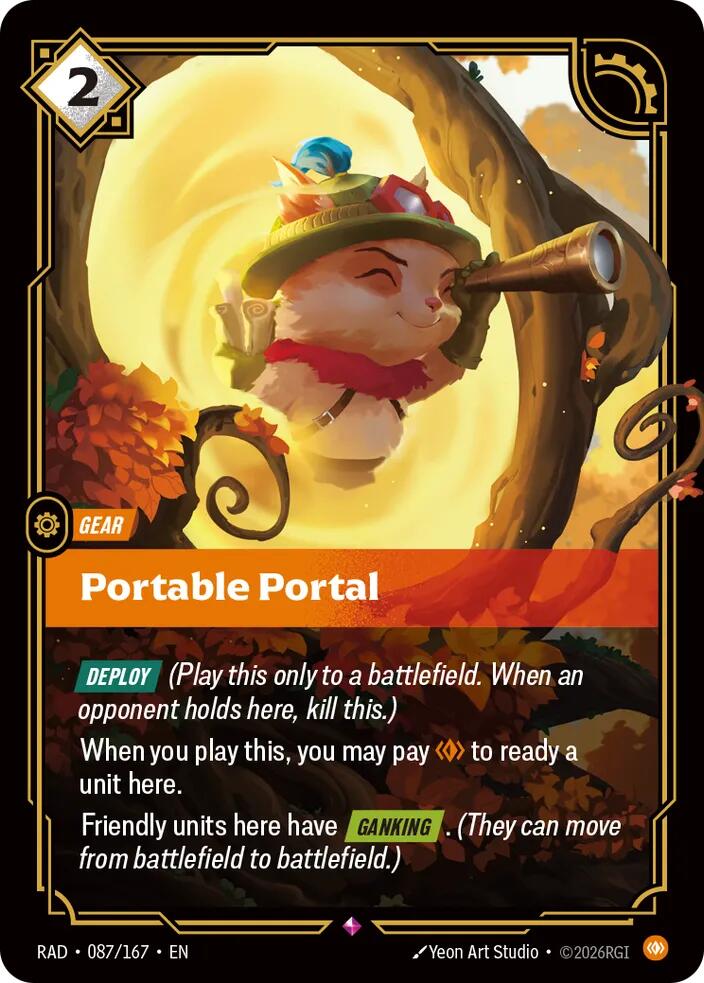 Portable Portal 087/167 (Radiance) - Foil