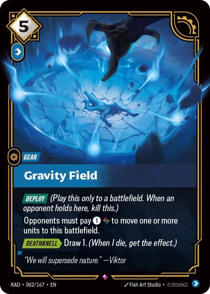 Gravity Field 062/167 (Radiance) - Foil