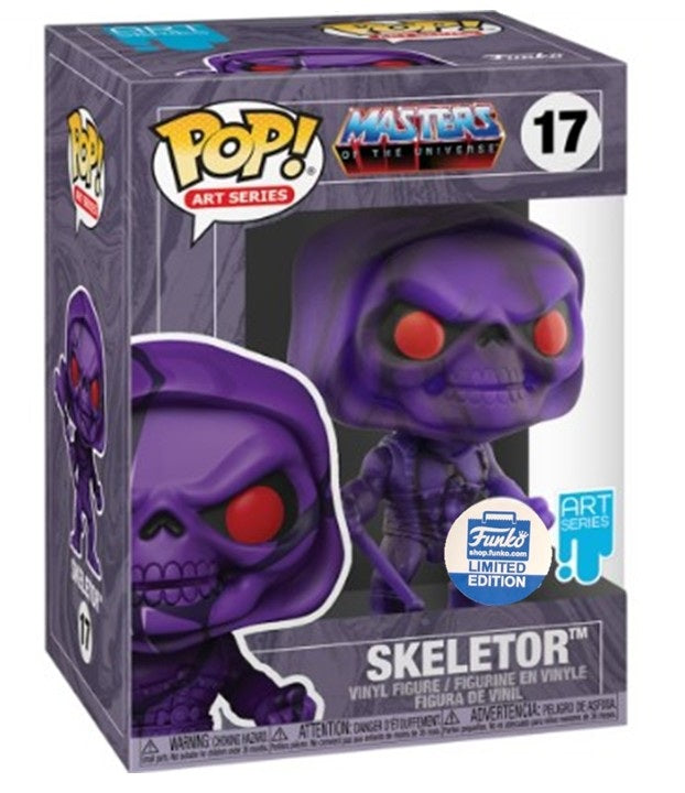 Skeletor #17 He-Man Masters of the Universe Art Series Limited Edition Pop Vinyl Figure Funko