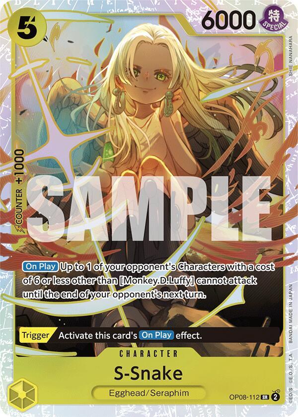S-Snake OP08-112 (Two Legends) - Foil