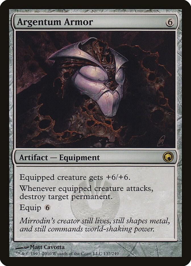 Argentum Armor 137/249 (Scars of Mirrodin)