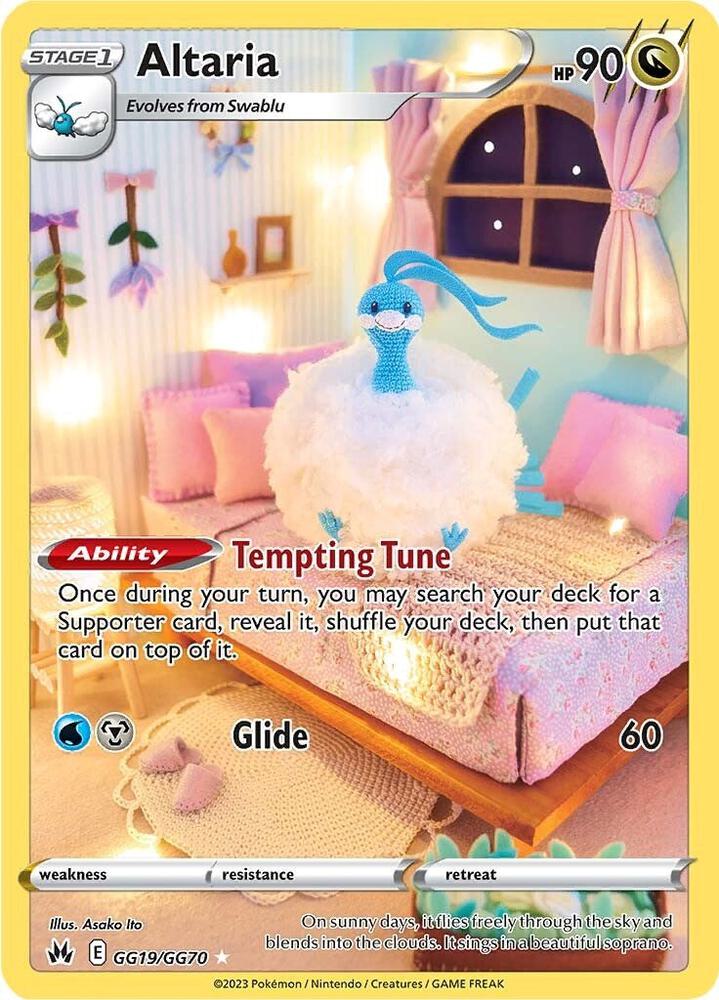 Altaria GG19/GG70 (SWSH: Crown Zenith: Galarian Gallery) - Holofoil