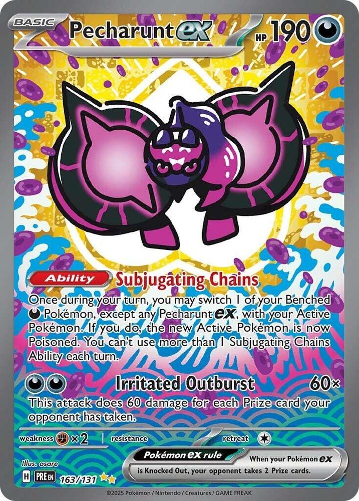 Pecharunt ex 163/131 (SV: Prismatic Evolutions) - Holofoil