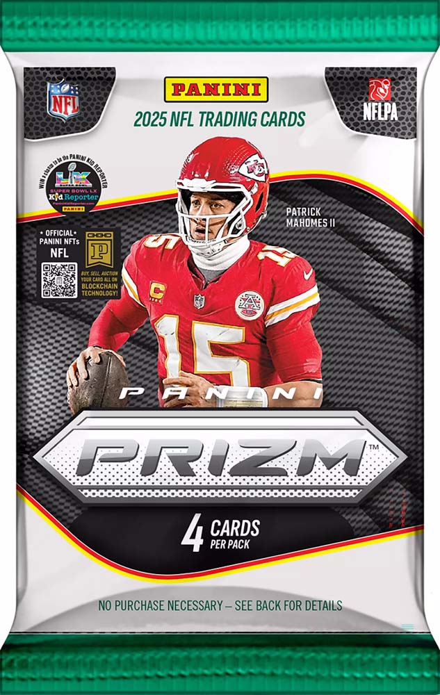 Panini Prizm NFL Football Packs 2025 (24 packs)
