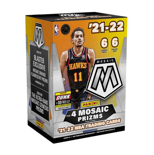 NBA 2021-22 NBA Basketball TCG Mosaic Blaster Box Factory Sealed