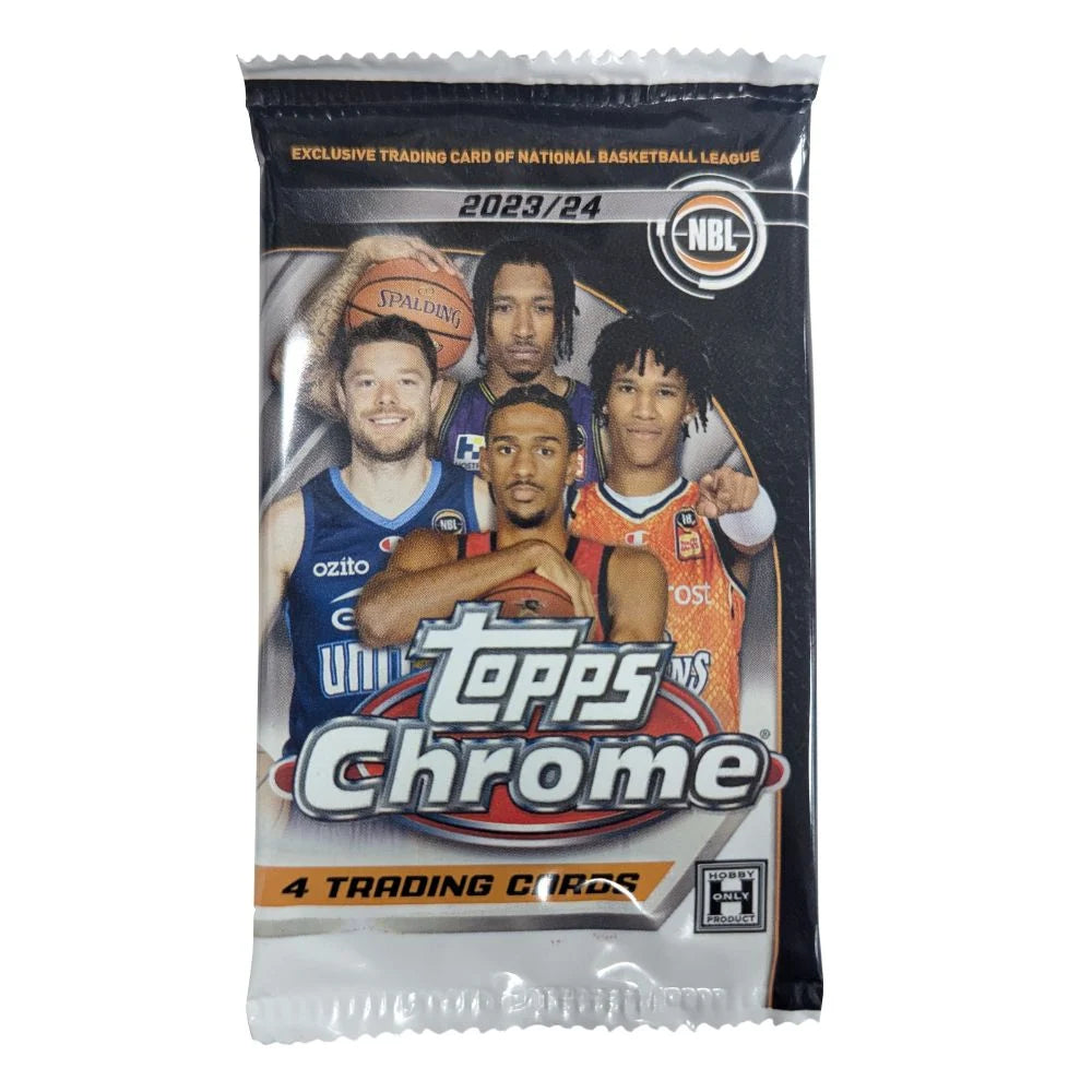 2023/24 NBL Basketball Topps Chrome 4 card Pack
