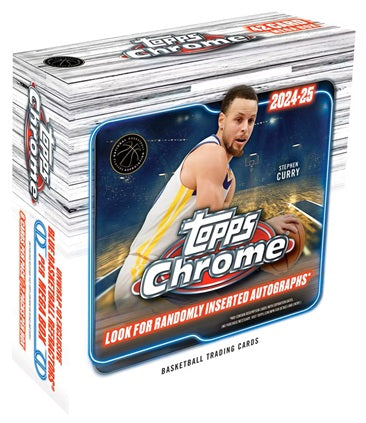 2024/25 Topps Chrome NBA Basketball Mega Box